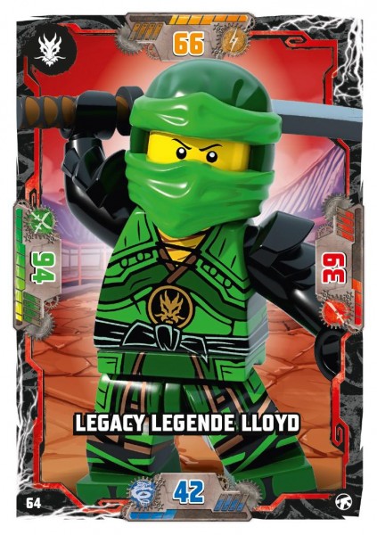 Nummer 064 I Legacy Legende Lloyd I LEGO Ninjago TCG 8 Next Level