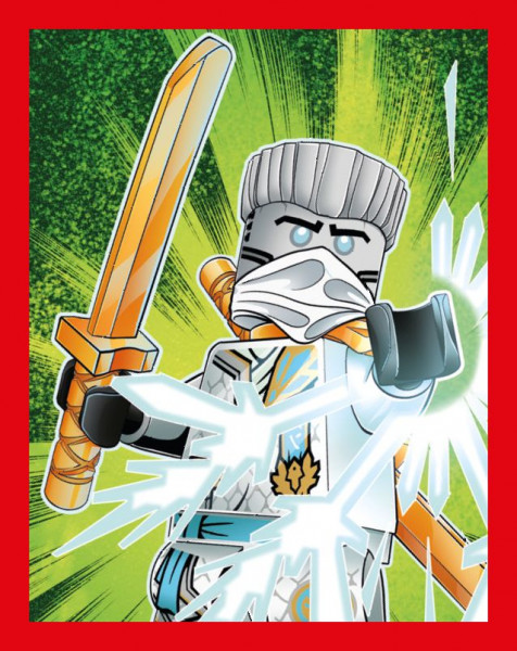 Sticker Nummer 048 I LEGO Ninjago Dragons Rising Stickerserie
