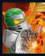 Sticker Nummer 275 I LEGO Ninjago Crystalized Stickerserie