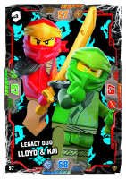 Nummer 097 I Legacy Duo Lloyd & Kai I LEGO Ninjago TCG 9 Next Level Nummer 097 I Legacy Duo Lloyd & Kai I LEGO Ninjago TCG 9 Next Level