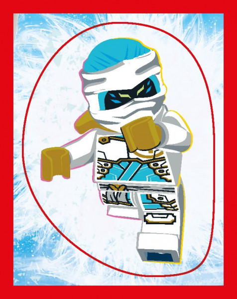 Sticker Nummer 051 I LEGO Ninjago Dragons Rising Stickerserie
