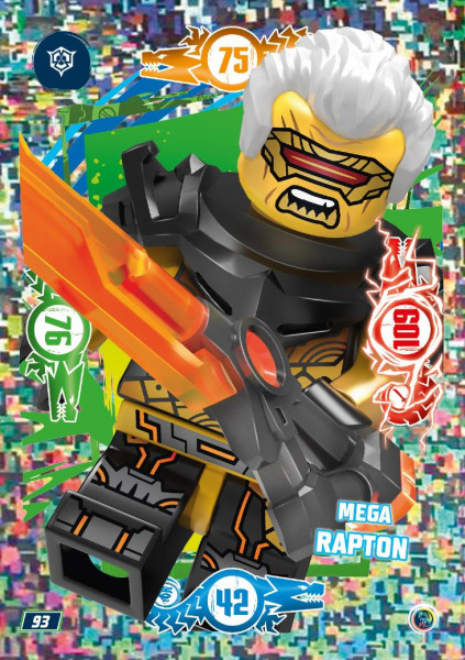 Nummer 093 I Mega Rapton I LEGO Ninjago TCG 9
