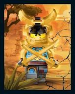 Sticker Nummer 077 I LEGO Ninjago Crystalized Stickerserie