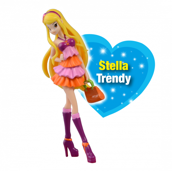 Winx Club XXL-Sammelfigur Trendy Stella