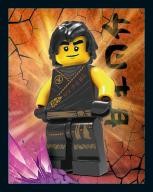 Sticker Nummer 039 I LEGO Ninjago Crystalized Stickerserie