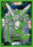 Nummer 090 I Nachtsicht Triceratops I LEGO Jurassic World TCG 3 Nummer 090 I Nachtsicht Triceratops I LEGO Jurassic World TCG 3