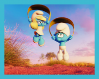 Schlümpfe Sticker 2025 Nummer 148 Schlümpfe Sticker 2025 Nummer 148