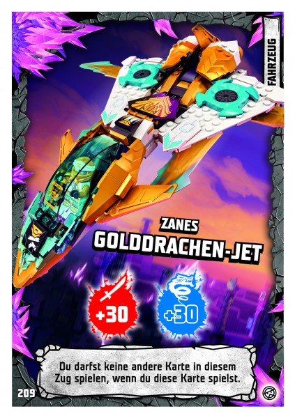 Nummer 209 I Zanes Golddrachen-Jet