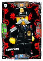 Nummer 090 I Kommissar I LEGO Ninjago TCG 9 Next Level Nummer 090 I Kommissar I LEGO Ninjago TCG 9 Next Level