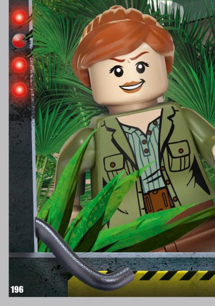 Nummer 196 I Puzzle Dschungelausbruch 7 I LEGO Jurassic World TCG 3