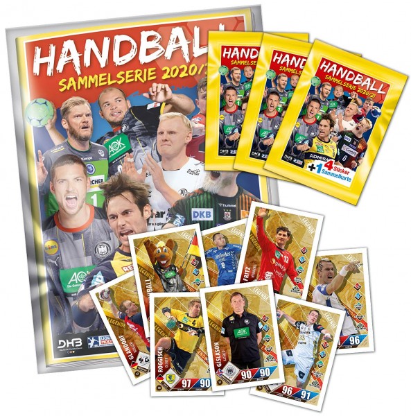 Handball 2020/21 Sammelkarten Starter-Pack