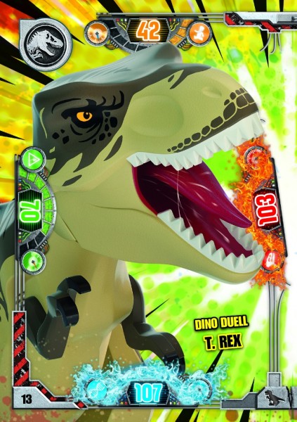 Nummer 013 I Dino Duell T. Rex