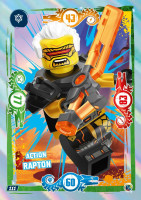 Nummer 111 I Action Rapton I LEGO Ninjago TCG 9 Nummer 111 I Action Rapton I LEGO Ninjago TCG 9