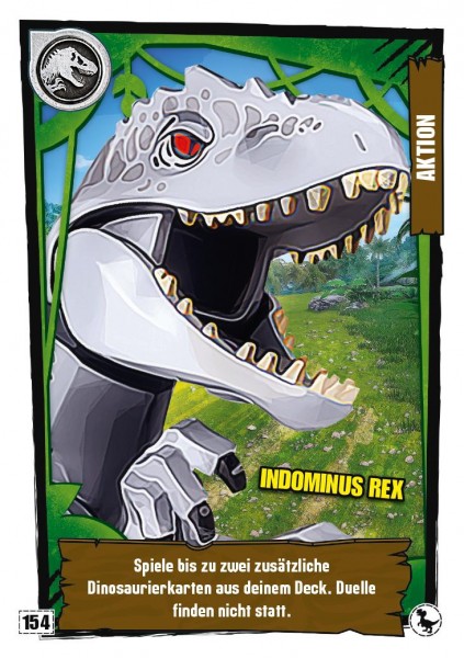 Nummer 154 I Indominus Rex I LEGO Jurassic World TCG 3