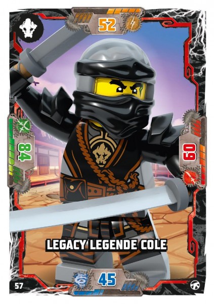 Nummer 057 I Legacy Legende Cole I LEGO Ninjago TCG 8 Next Level