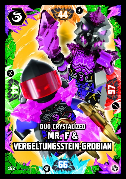 Nummer 152 I Duo Crystalized Mr. F & Vergeltungsstein-Grobian