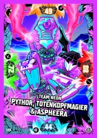 Nummer 141 I Team Neon Pythor, Totenkopfmagier & Aspheera  Nummer 141 I Team Neon Pythor, Totenkopfmagier & Aspheera