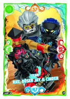 Nummer 149 I Team Ras, Böser Jay & Cinder I LEGO Ninjago TCG 10 Nummer 149 I Team Ras, Böser Jay & Cinder I LEGO Ninjago TCG 10