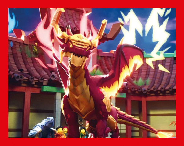 Sticker Nummer 179 I LEGO Ninjago Dragons Rising Stickerserie