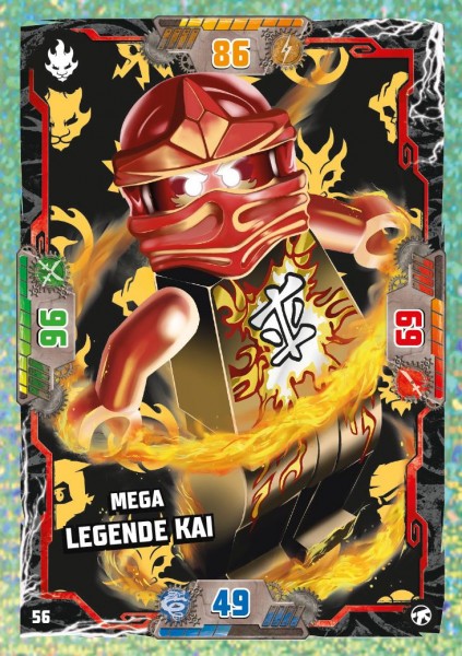 Nummer 056 I Mega Legende Kai I LEGO Ninjago TCG 8 Next Level