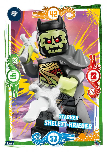 Nummer 150 I Starker Skelett-Krieger I LEGO Ninjago TCG 9