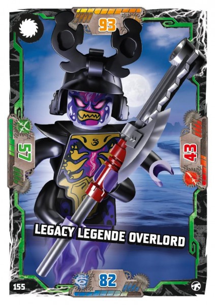 Nummer 155 I Legacy Legende Overlord I LEGO Ninjago TCG 8 Next Level