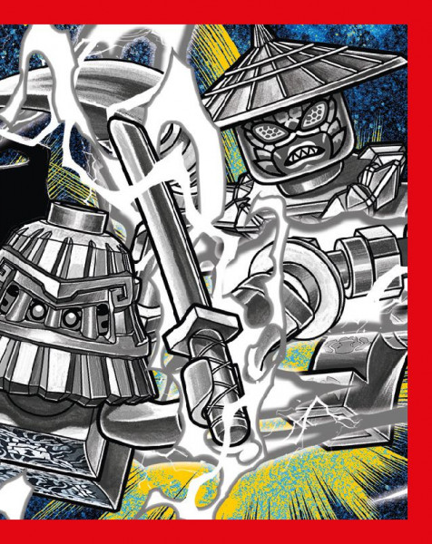 Sticker Nummer 133 I LEGO Ninjago Dragons Rising Stickerserie