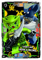 Nummer 157 I Legacy Duo Lasha & Mezmo I LEGO Ninjago TCG 9 Next Level Nummer 157 I Legacy Duo Lasha & Mezmo I LEGO Ninjago TCG 9 Next Level